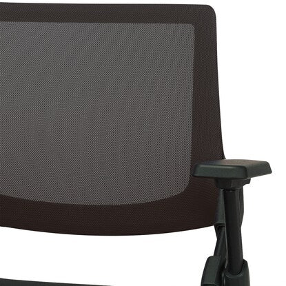 Meeting chair (X-16AW2 with armrests, BK/BK) 