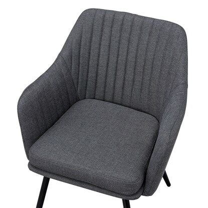 Steel leg chair (K1314C-33 Fabric GY)