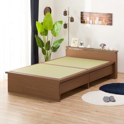 Semi-double tatami bed (Shiden JP-C38 with drawers/MBR)