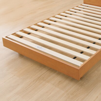 Slatted semi-double bed frame (Alnas 2LBR)