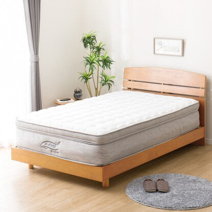 Slatted semi-double bed frame (Alnas 2LBR)