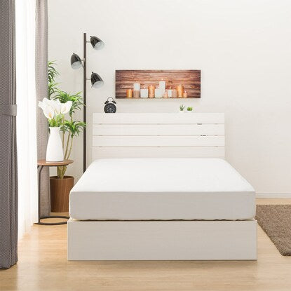 Semi-double bed frame (EB-001 with drawers WW DR)