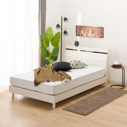 Semi-double bed frame (EB-002 WW LEG/LOW)