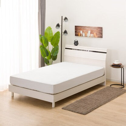 Semi-double bed frame (EB-002 WW LEG/LOW)