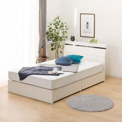 Semi-double bed frame (EB-002 with drawers WW DR)