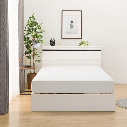 Semi-double bed frame (EB-002 with drawers WW DR)