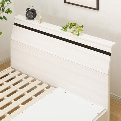 Semi-double bed frame (EB-002 with drawers WW DR)