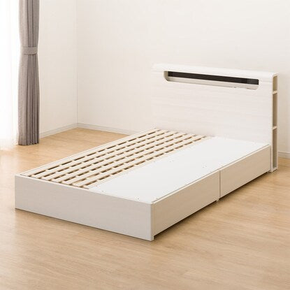 Semi-double bed frame (EB-003 with drawers WW DR)