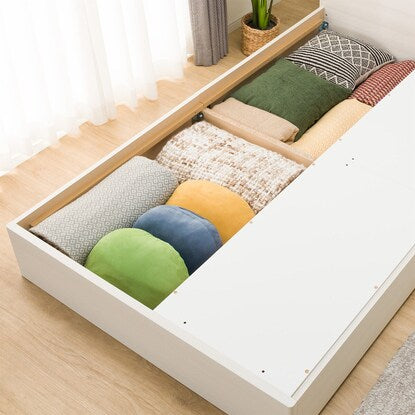 Semi-double bed frame (EB-003 with drawers WW DR)