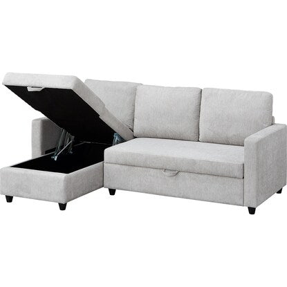 Upholstered couch with storage (Noark 2 GY)