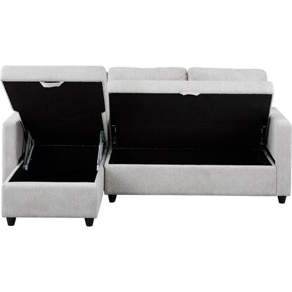 Upholstered couch with storage (Noark 2 GY)