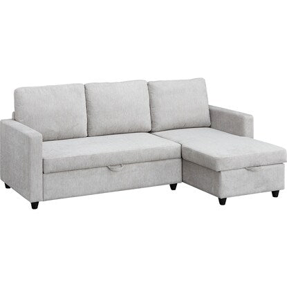 Upholstered couch with storage (Noark 2 GY)