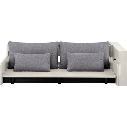 3Way Bed Sofa Frame + Side Rack Set (B2 Mattress sold separately MGY/WW)