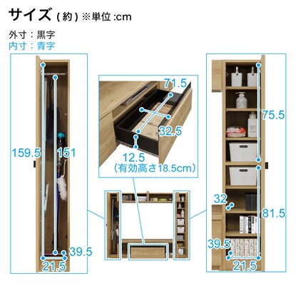 A TV stand that can also store a vacuum cleaner (NA)