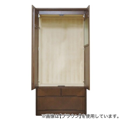 Ash veneer wardrobe 90-2 (NA)