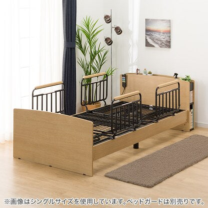 Electric semi-double bed frame (Rise3 2M-C LBR)