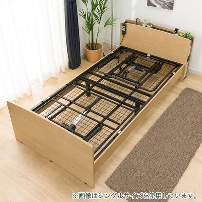 Electric semi-double bed frame (Rise3 2M-C LBR)