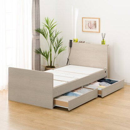 Electric single bed frame (NS002 DR GY)