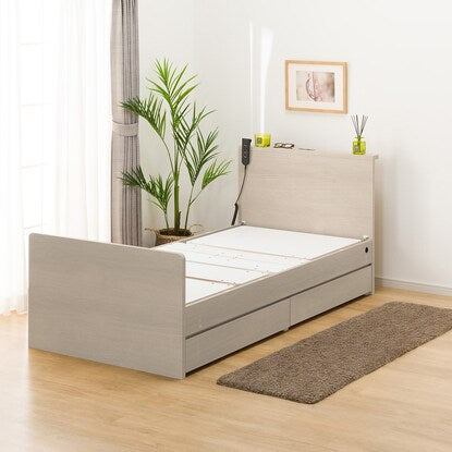 Electric single bed frame (NS002 DR GY)