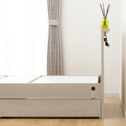 Electric single bed frame (NS002 DR GY)