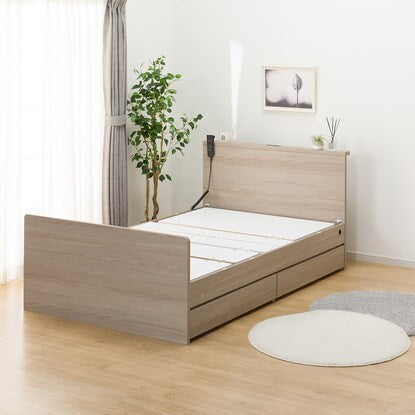 Electric semi-double bed frame (NS002 DR GY)