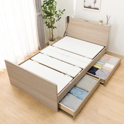 Electric semi-double bed frame (NS002 DR GY)