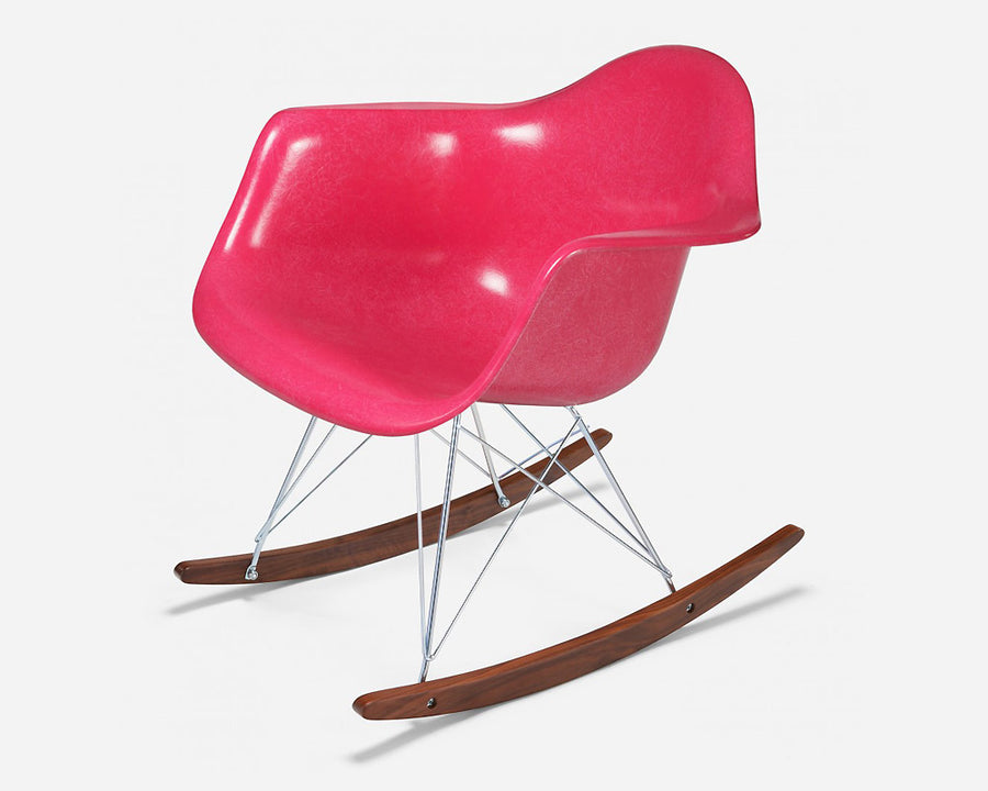 Fiberglass Arm Shell Chair MAGENTA マゼンタ