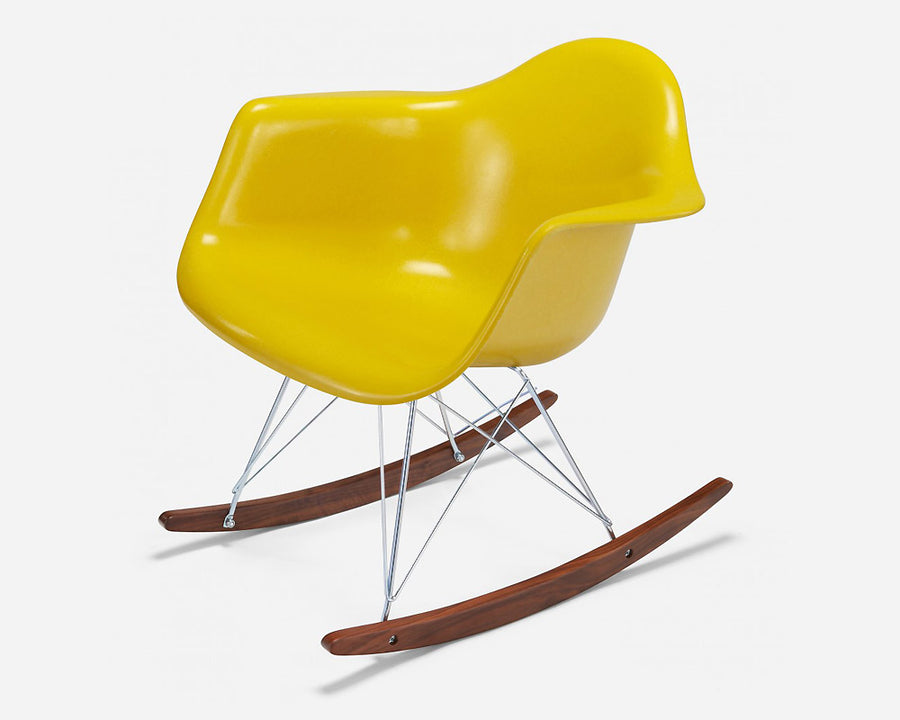 Fiberglass Arm Shell Chair YELLOW イエロー