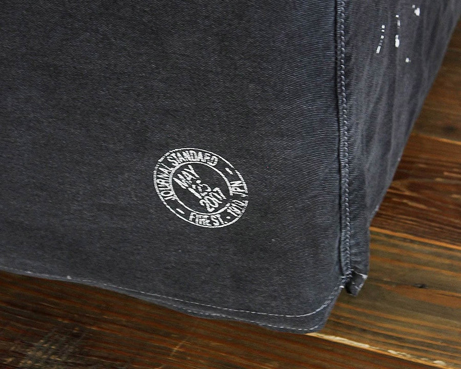 FRANKLIN SOFA BLACK DAMAGE DENIM Franklin sofa black damage denim