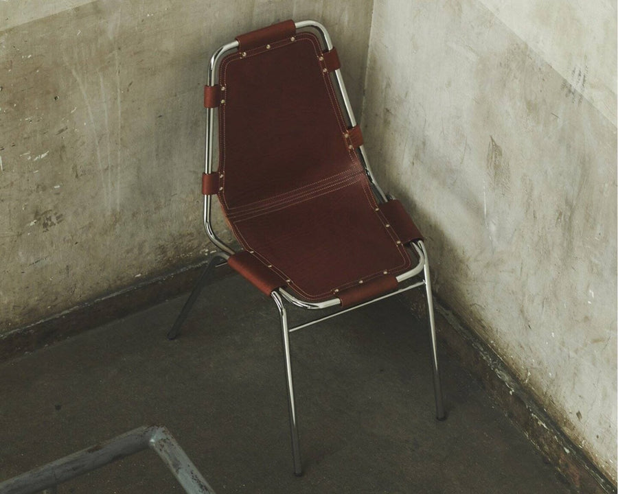 LC-01 Les Arcs Chair Chesnut レザルクチェア チェスナット