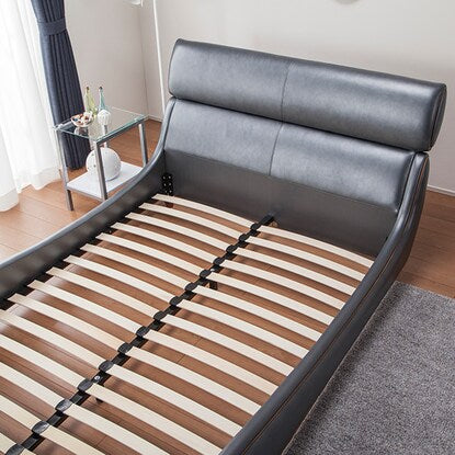 Slatted double bed frame (Galbert)