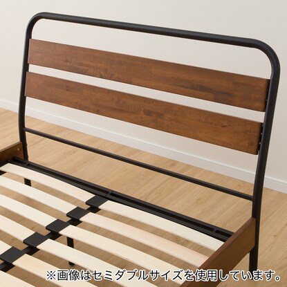 Slatted double bed frame (VT003)