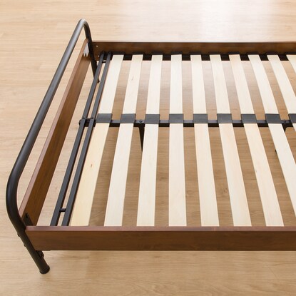 Slatted double bed frame (VT003)