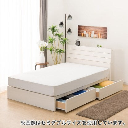 Double bed frame (EB-001 with drawers WW DR)