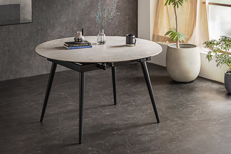 CELA（セラ）UP 120 Circle Ext-Dinning Table セラミック 伸長テーブル