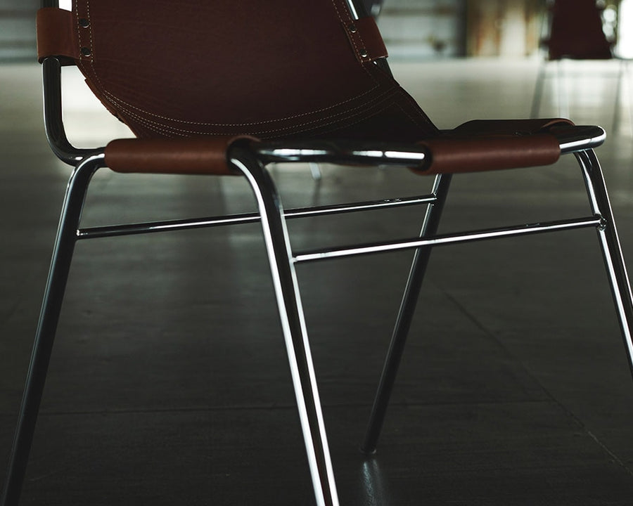LC-01 Les Arcs Chair Chesnut レザルクチェア チェスナット