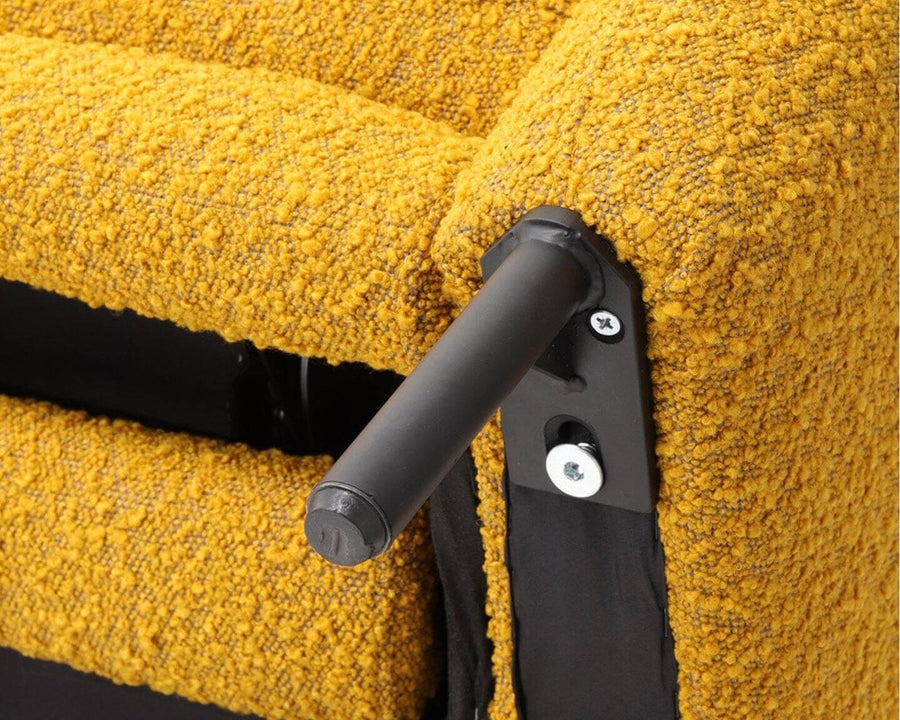 SHEFFIELD RECLINING SOFA Seafield reclining sofa, mustard