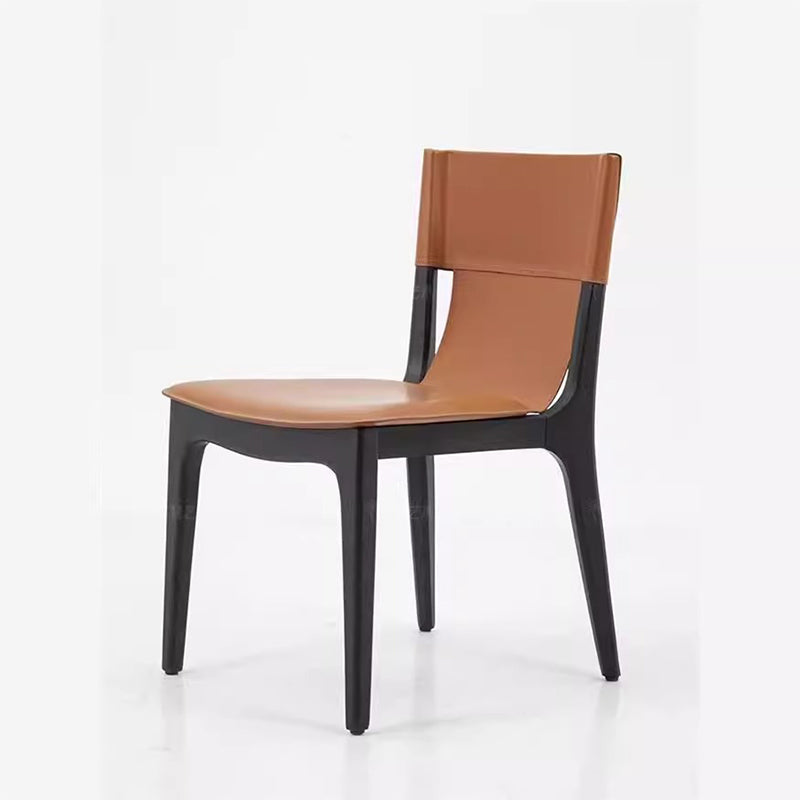 Italian modern wooden chair