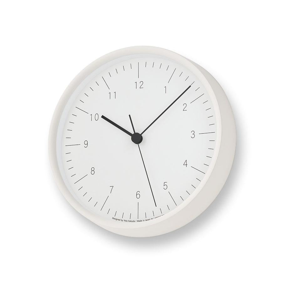 City Pop Wall Clock White