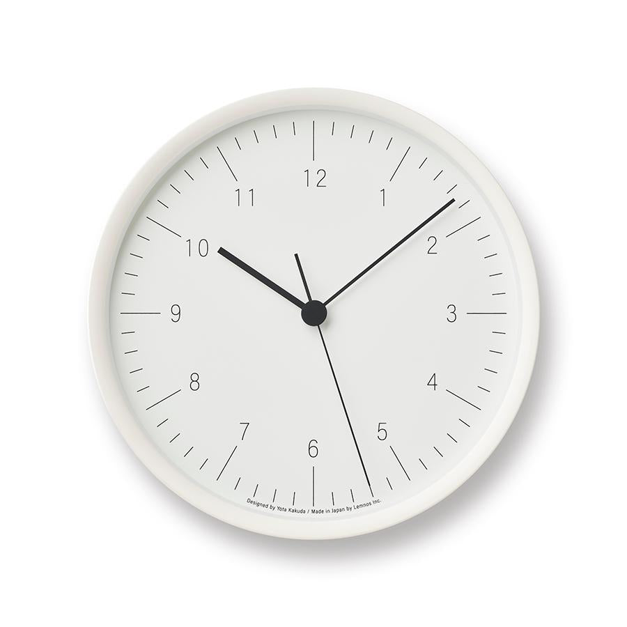 City Pop Wall Clock White