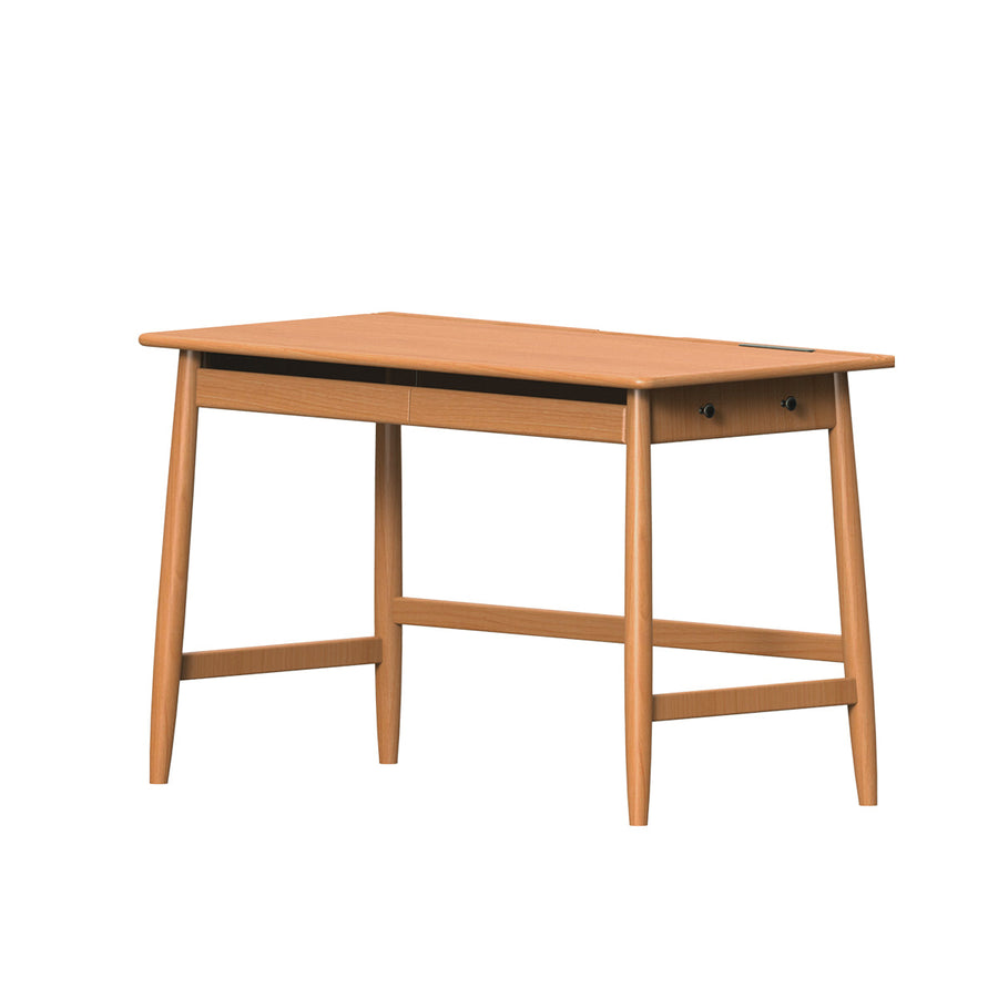Multi-use compact wooden desk