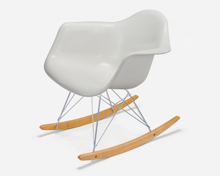 Fiberglass Arm Shell Chair WHITE ホワイト