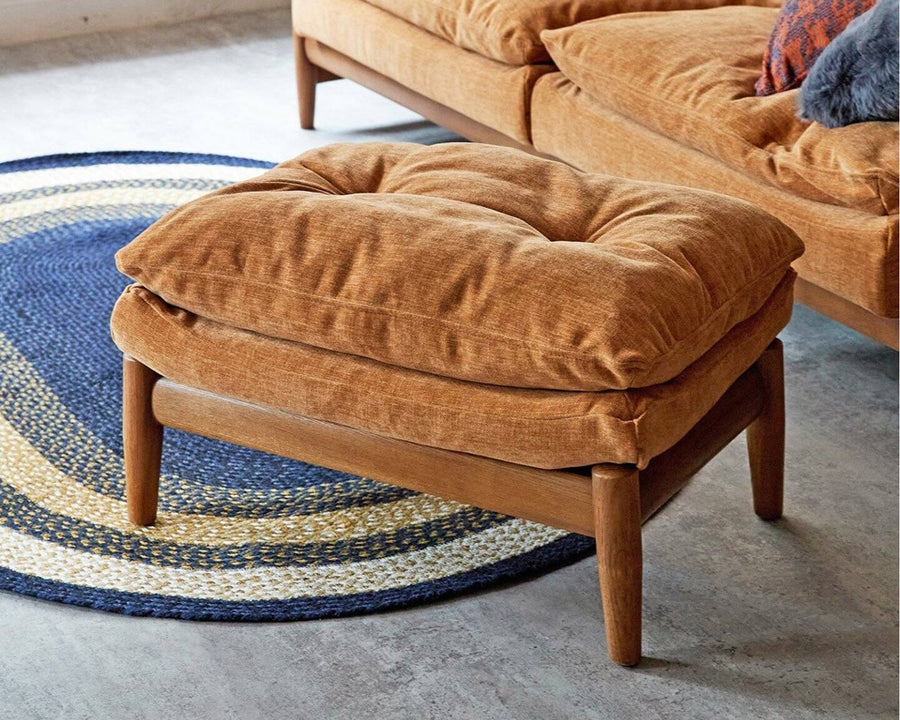 MADEIRA OTTOMAN mustard Madeira Ottoman mustard