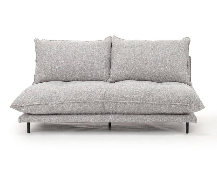 PORTO SOFA Low Boucle-GRY Porto sofa low gray
