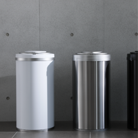 ZitA ZitA CIRCLE ゴミ箱 45L ダストボックス 自動ゴミ箱 センサー
