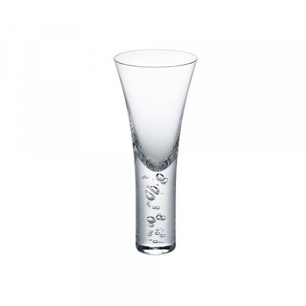 Three kinds of bubbles, mysterious rising bubbles, champagne cocktail glass