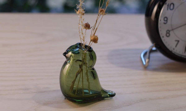 Bird single flower vase