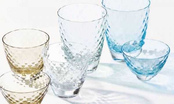 FRACTAL Glass Small Bowl, Clear