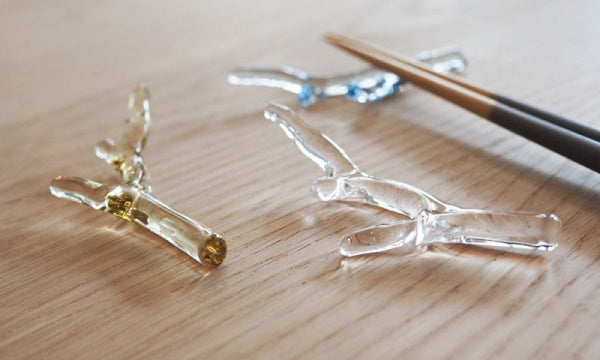 Branch Chopstick Holder Ornament, Small, Recycled