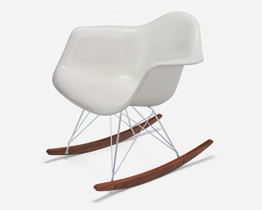 Fiberglass Arm Shell Chair WHITE ホワイト